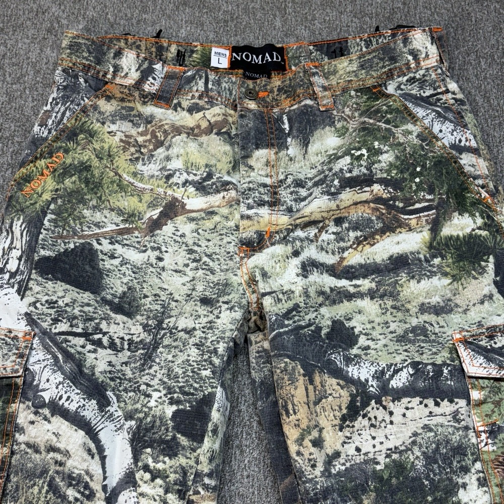 NOMAD Realtree Edge Camo Pants Mens 34 Cargo Stretch Hunting Outdoors Pockets
